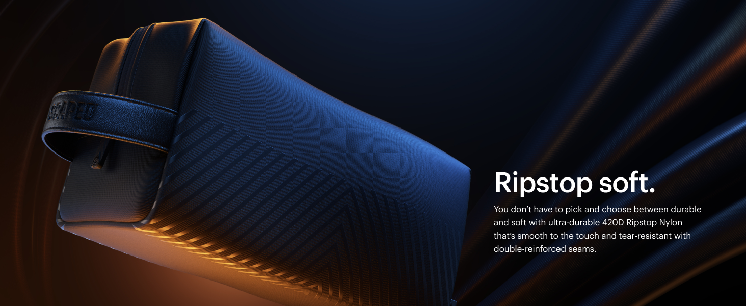 manscaped shed toiletry bag travel nylon toiletries